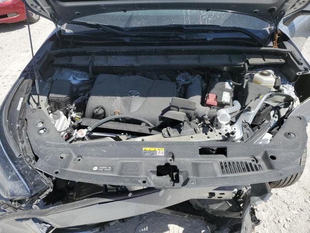 5TDGZRAH2NS545411 - 2022 TOYOTA HIGHLANDER XLE Արծաթագույն լուսանկար 11