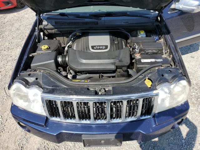 1J4HR58276C115580 - 2006 JEEP GRAND CHER LIMITED BLUE photo 12