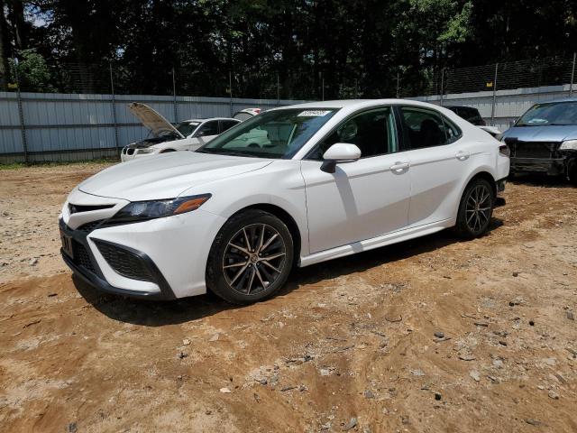 4T1G11AK0PU769369 - 2023 TOYOTA CAMRY SE NIGHT SHADE WHITE photo 1