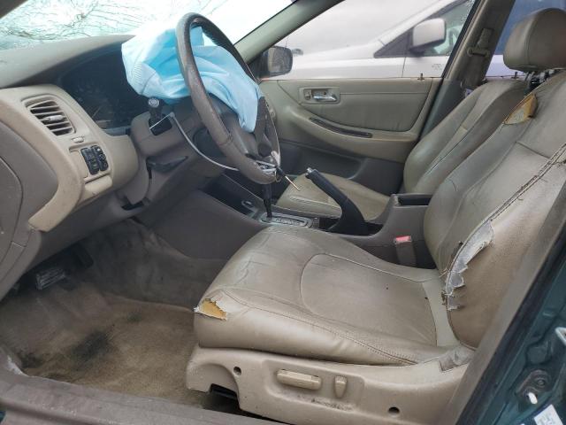 1HGCG16512A022511 - 2002 HONDA ACCORD EX GREEN photo 7