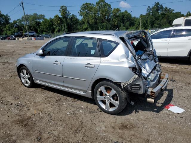 JM1BK343X41186381 - 2004 MAZDA 3 HATCHBACK SILVER photo 2