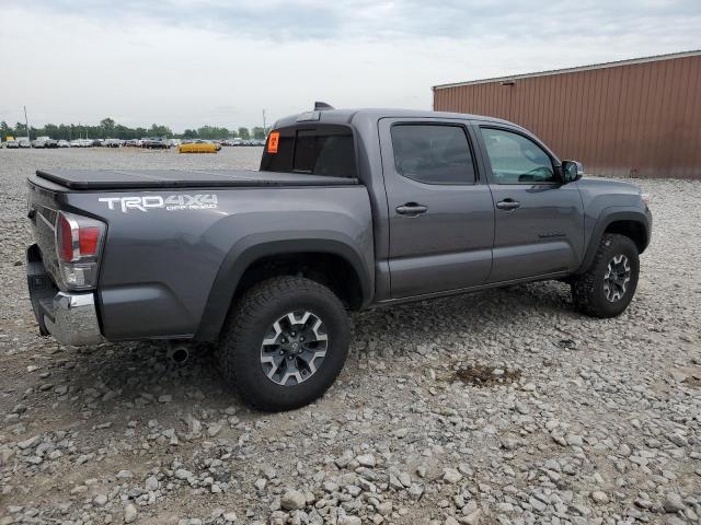 3TYCZ5AN7MT049939 - 2021 TOYOTA TACOMA DOUBLE CAB 灰色 照片 3
