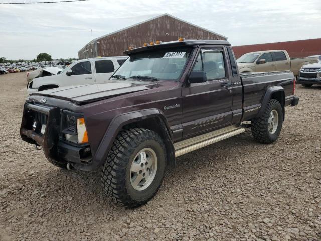 1J7FJ36S8ML575353 - 1991 JEEP COMANCHE PIONEER PURPLE photo 1