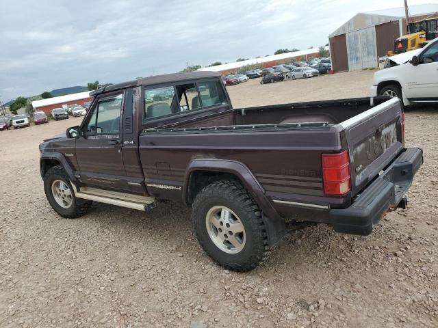 1J7FJ36S8ML575353 - 1991 JEEP COMANCHE PIONEER PURPLE photo 2