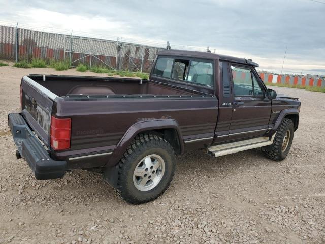 1J7FJ36S8ML575353 - 1991 JEEP COMANCHE PIONEER PURPLE photo 3