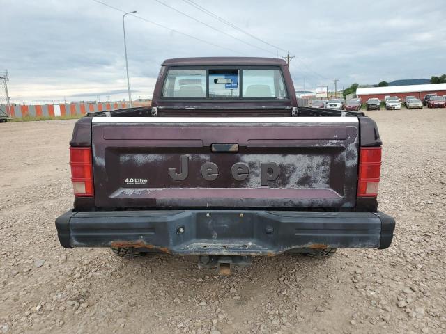 1J7FJ36S8ML575353 - 1991 JEEP COMANCHE PIONEER PURPLE photo 6