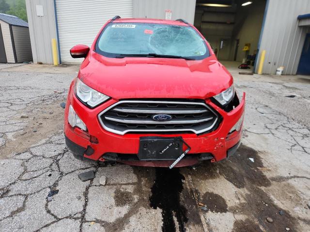 MAJ3S2GEXKC282921 - 2019 FORD ECOSPORT SE Красный фото 5