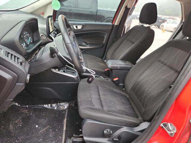 MAJ3S2GEXKC282921 - 2019 FORD ECOSPORT SE Красный фото 7