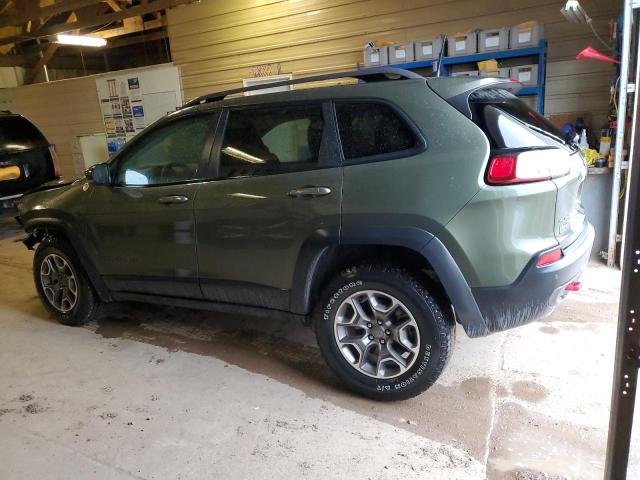 1C4PJMBX9MD252860 - 2021 JEEP CHEROKEE TRAILHAWK GREEN photo 2