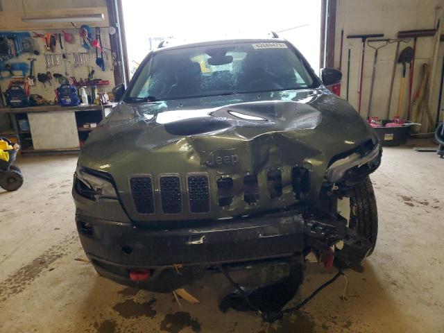 1C4PJMBX9MD252860 - 2021 JEEP CHEROKEE TRAILHAWK GREEN photo 5