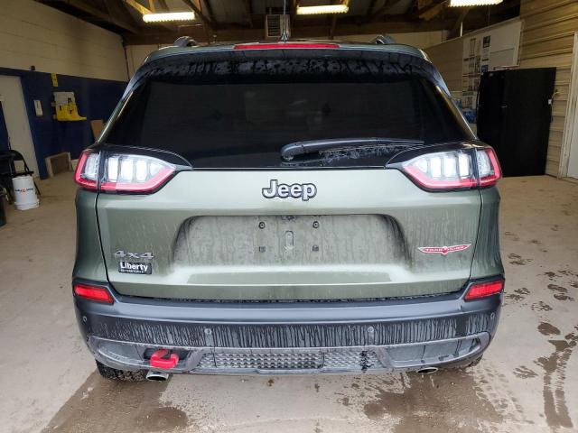 1C4PJMBX9MD252860 - 2021 JEEP CHEROKEE TRAILHAWK GREEN photo 6
