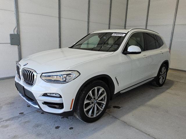 5UXTR7C56KLE94368 - 2019 BMW X3 SDRIVE30I WHITE photo 1