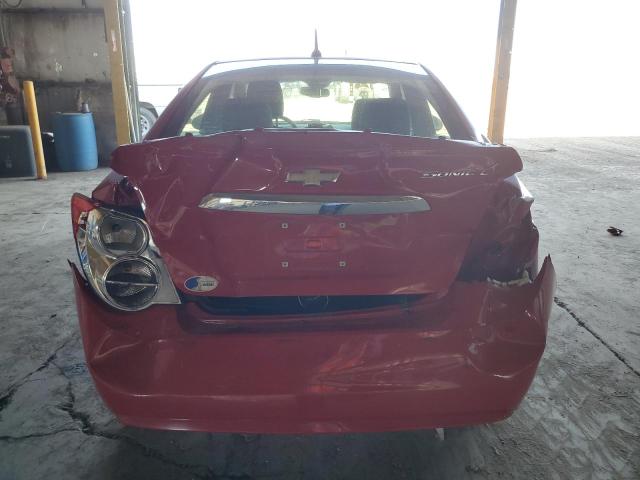 1G1JD5SG4D4221480 - 2013 CHEVROLET SONIC LT RED photo 6