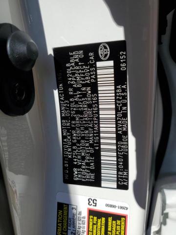 4T1G11AKXPU165165 - 2023 TOYOTA CAMRY SE NIGHT SHADE WHITE photo 12