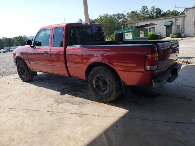 1FTYR14X5XTA88266 - 1999 FORD RANGER SUPER CAB RED photo 2