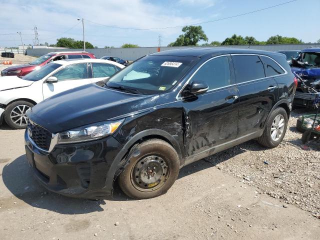 5XYPG4A36LG654185 - 2020 KIA SORENTO L BLACK photo 1