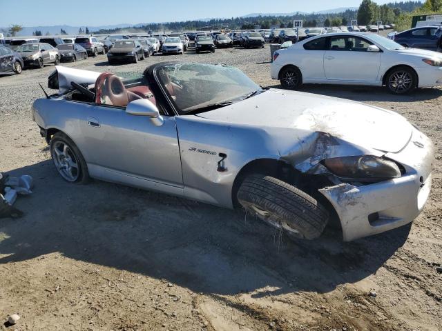 JHMAP11433T002673 - 2003 HONDA S2000 SILVER photo 4