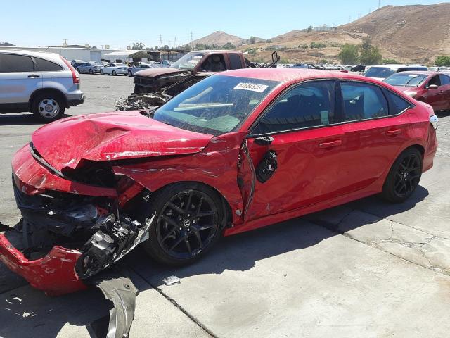 2HGFE2F50PH516392 - 2023 HONDA CIVIC SPORT წითელი ფოტო 1