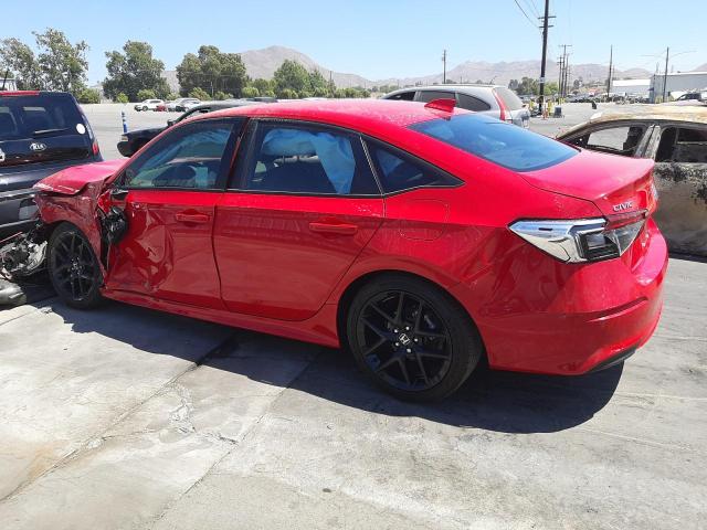 2HGFE2F50PH516392 - 2023 HONDA CIVIC SPORT წითელი ფოტო 2