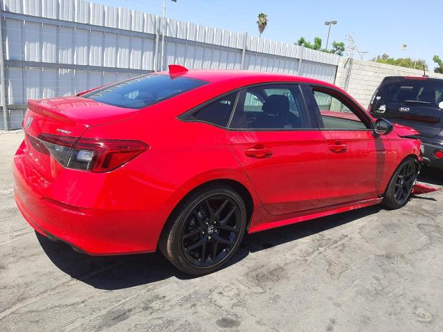 2HGFE2F50PH516392 - 2023 HONDA CIVIC SPORT წითელი ფოტო 3