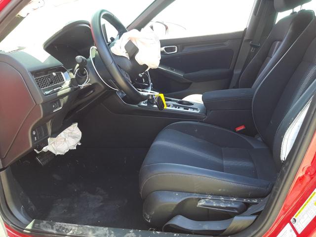 2HGFE2F50PH516392 - 2023 HONDA CIVIC SPORT წითელი ფოტო 7