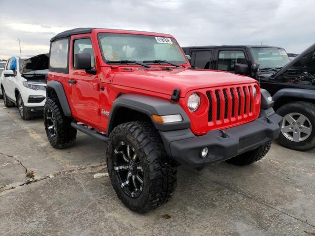 1C4GJXAG9KW626615 - 2019 JEEP WRANGLER SPORT RED photo 1