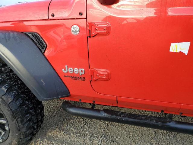 1C4GJXAG9KW626615 - 2019 JEEP WRANGLER SPORT RED photo 9