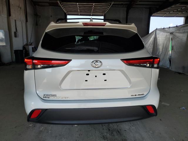 5TDHZRBH7NS589004 - 2022 TOYOTA HIGHLANDER XLE Ağ foto 6