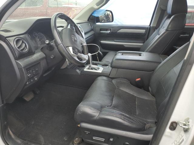5TFAW5F10EX409274 - 2014 TOYOTA TUNDRA CREWMAX PLATINUM Weiß Foto 7