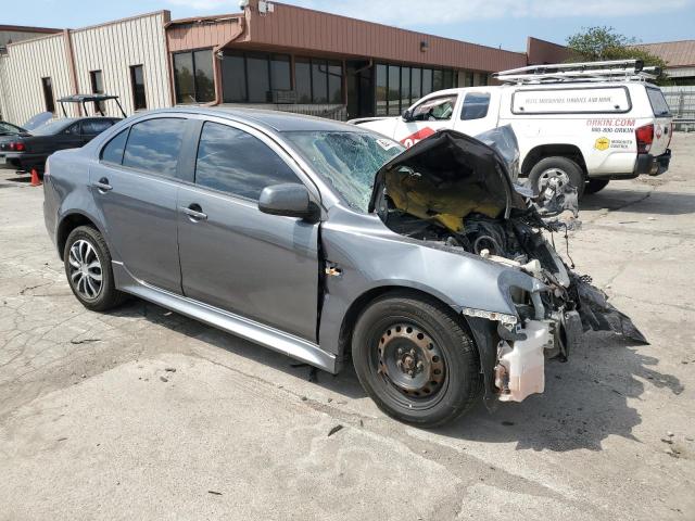 JA32U2FU5BU043214 - 2011 MITSUBISHI LANCER ES/ES SPORT GRAY photo 4