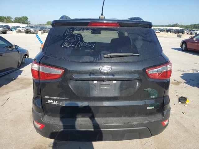 MAJ3S2GE2KC299082 - 2019 FORD ECOSPORT SE Negro foto 6