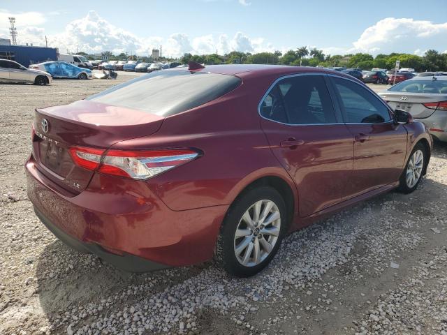 4T1B11HK5KU258166 - 2019 TOYOTA CAMRY L 红色 照片 3