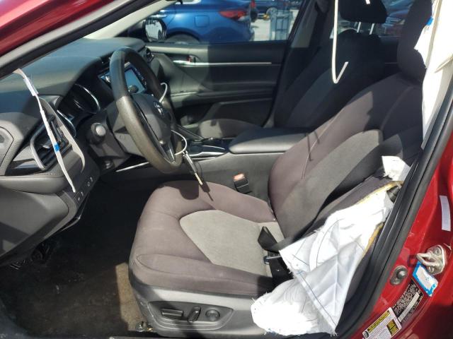 4T1B11HK5KU258166 - 2019 TOYOTA CAMRY L 红色 照片 7