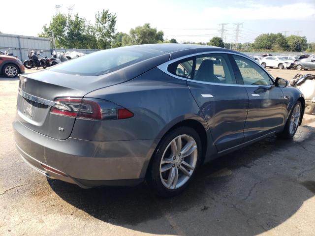 5YJSA1CN8DFP09155 - 2013 TESLA MODEL S Մոխրագույն լուսանկար 3