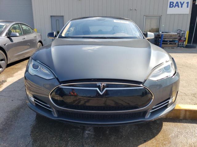 5YJSA1CN8DFP09155 - 2013 TESLA MODEL S GRAY photo 5