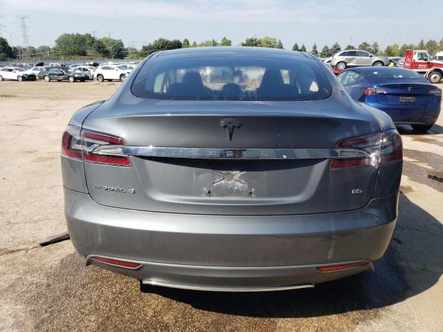 5YJSA1CN8DFP09155 - 2013 TESLA MODEL S GRAY photo 6