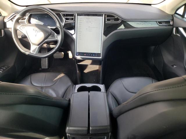 5YJSA1CN8DFP09155 - 2013 TESLA MODEL S GRAY photo 8