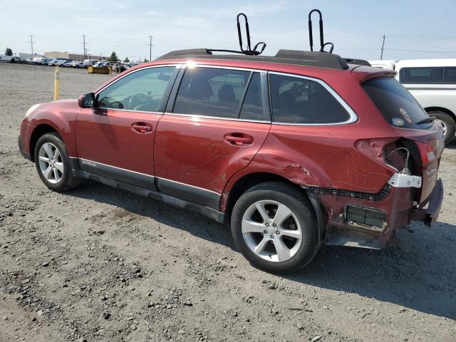 4S4BRBCC9D3259084 - 2013 SUBARU OUTBACK 2.5I PREMIUM BURGUNDY photo 2