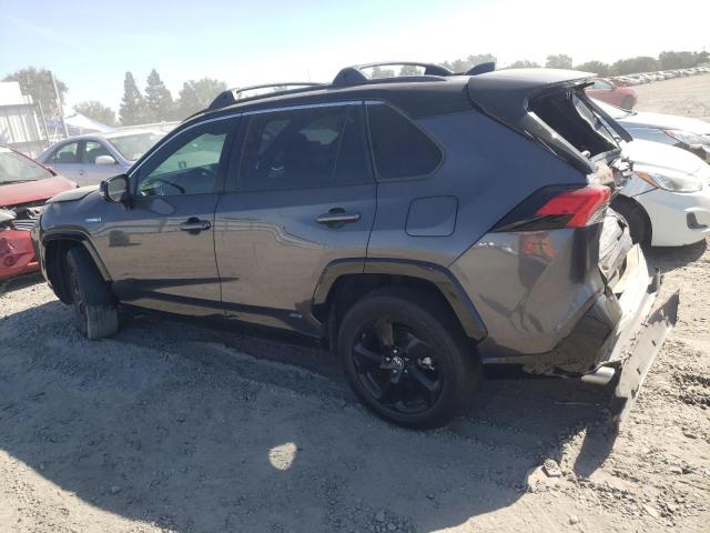 JTMEWRFV3KJ024690 - 2019 TOYOTA RAV4 XSE GRAY photo 2