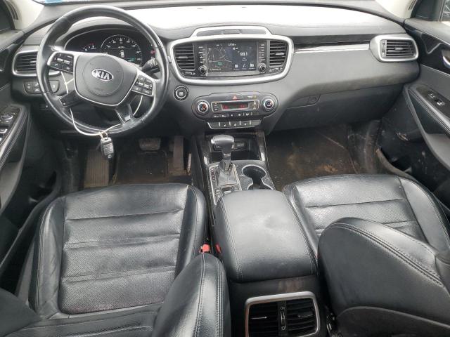 5XYPHDA53KG531070 - 2019 KIA SORENTO EX SILVER photo 8
