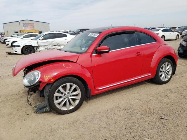 3VWJL7AT5EM606151 - 2014 VOLKSWAGEN BEETLE RED photo 1