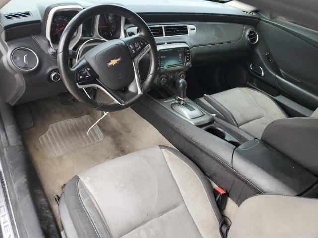 2G1FB1E32D9159264 - 2013 CHEVROLET CAMARO LT Сріблястий фото 8