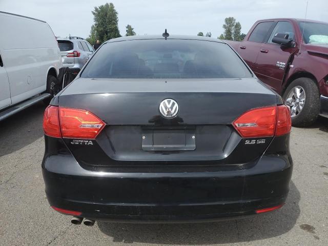 3VWDZ7AJ1BM051432 - 2011 VOLKSWAGEN JETTA SE 黑色 照片 6