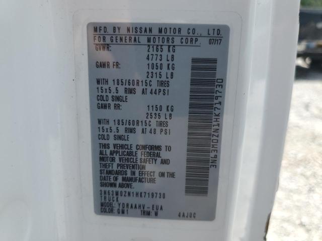 3N63M0ZN1HK719730 - 2017 CHEVROLET CITY EXPRE LT 白色 照片 13