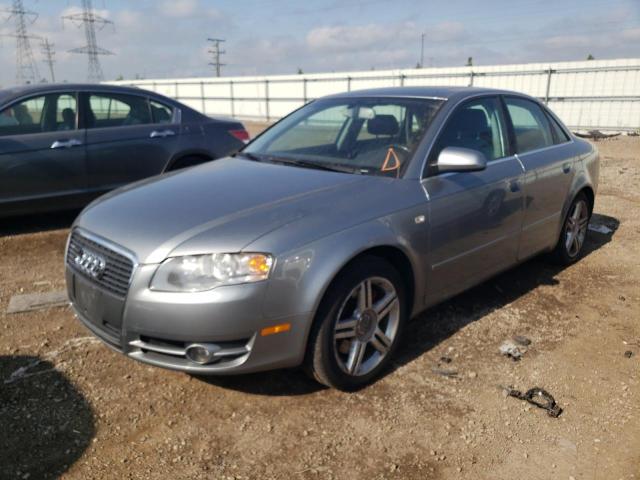 WAUDF78E57A020254 - 2007 AUDI A4 2.0T QUATTRO GRAY photo 1