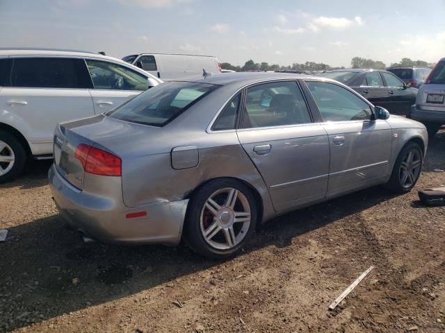 WAUDF78E57A020254 - 2007 AUDI A4 2.0T QUATTRO GRAY photo 3