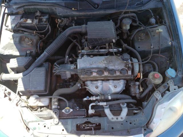 2HGEJ6615YH528759 - 2000 HONDA CIVIC BASE 青色 照片 11