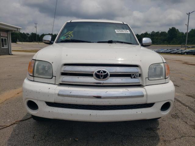 5TBKT44114S449841 - 2004 TOYOTA TUNDRA SR5 WHITE photo 5