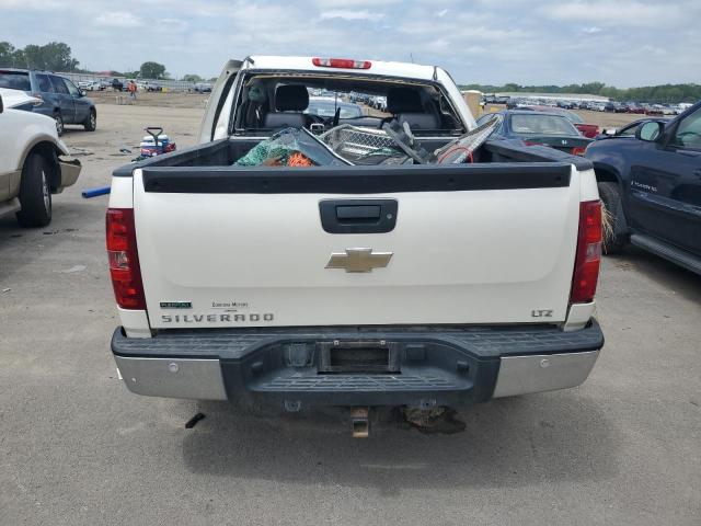 3GCPKTE38BG371564 - 2011 CHEVROLET SILVERADO K1500 LTZ WHITE photo 6