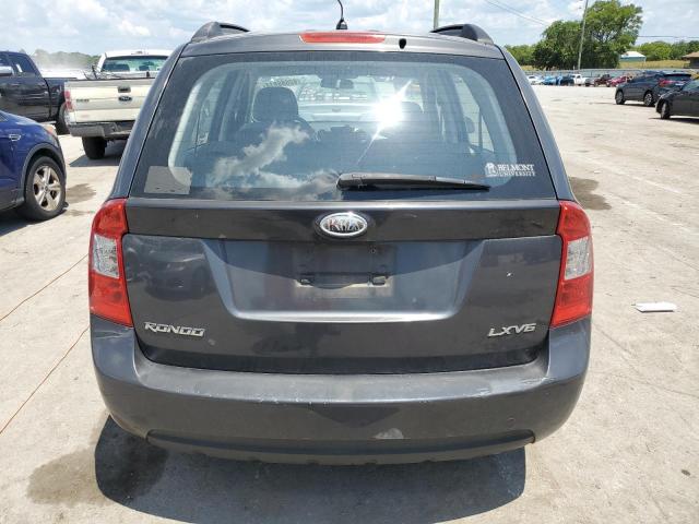 KNAFG526587170536 - 2008 KIA RONDO LX GRAY photo 6